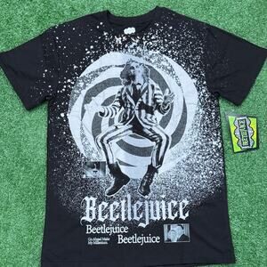 Beetlejuice Black T Shirt New With Tag